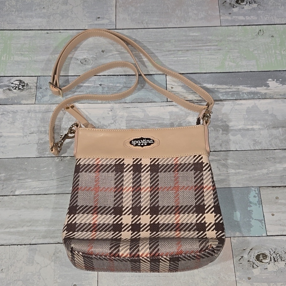Spartina 449 Plaid Crossbody Purse